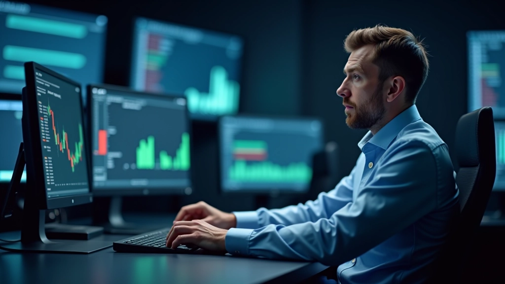 Esperti fintech italiani durante una sessione di trading in diretta con grafici in tempo reale su schermi professionali